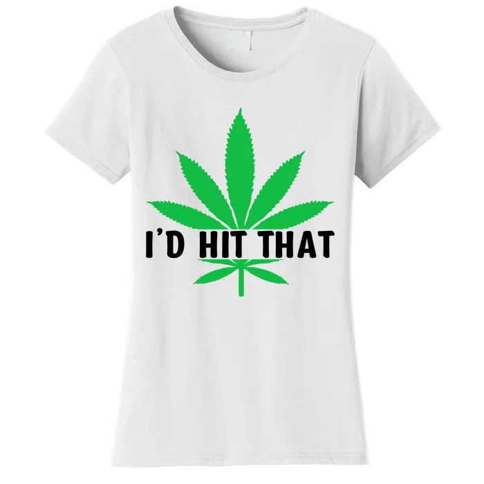 ID Hit That Funny Weed 4/20 Women's T-Shirt