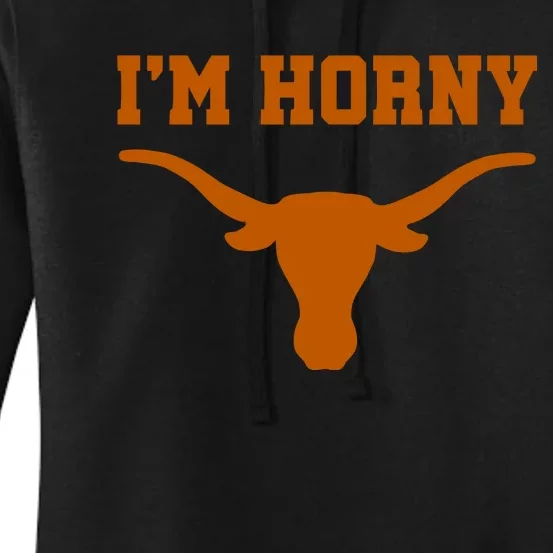 I’M Horny Texas Women's Pullover Hoodie