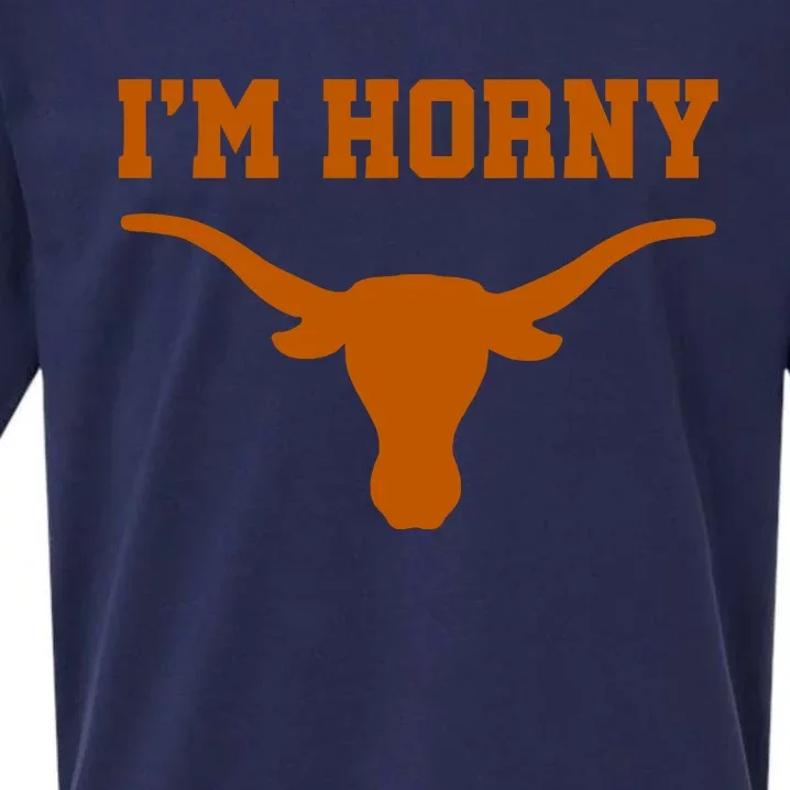 I’M Horny Texas Sueded Cloud Jersey T-Shirt