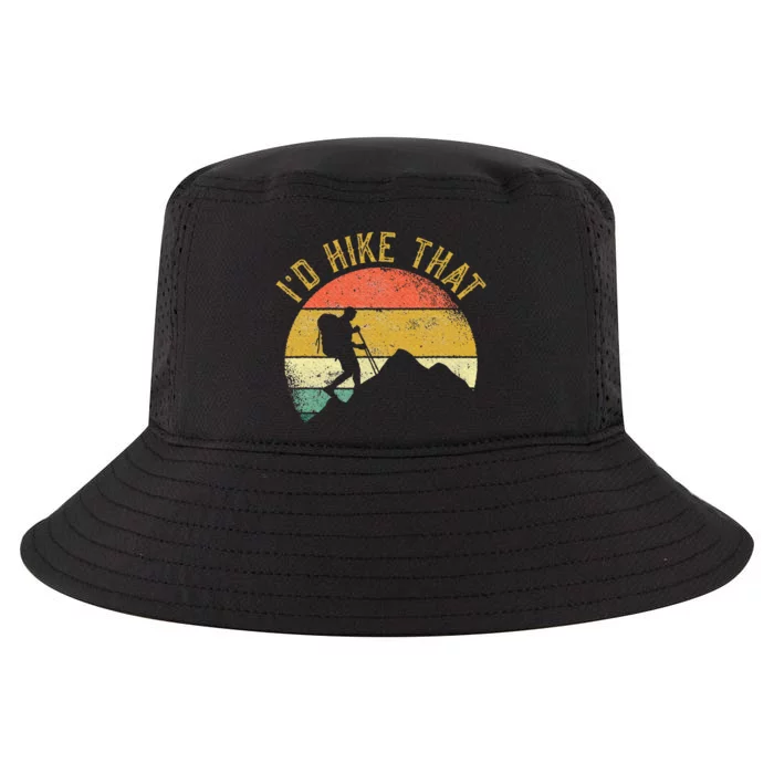 ID Hike That Mountains Hiking Hiker Cool Comfort Performance Bucket Hat