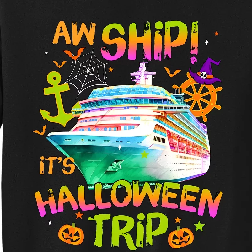 Its Halloween Trip Family Cruise Matching Team Sweatshirt