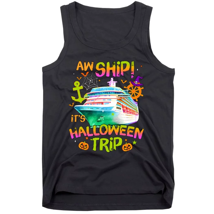 Its Halloween Trip Family Cruise Matching Team Tank Top