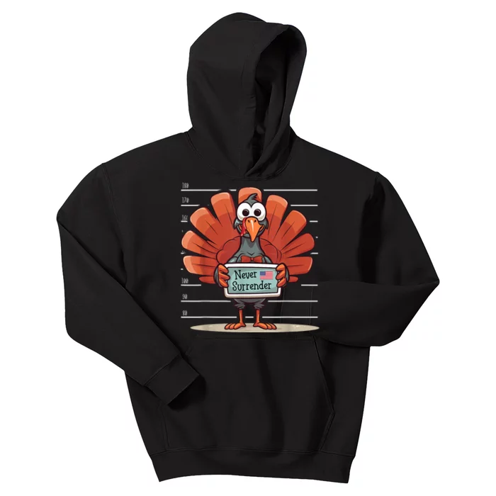 Indicted Happy Thanksgiving Turkey Family Dinner Day Funny Kids Hoodie