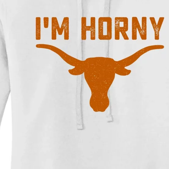 I’m Horny Texas Women's Pullover Hoodie