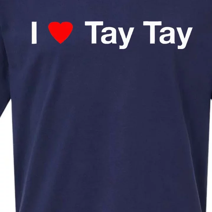 I Heart Tay Tay Sueded Cloud Jersey T-Shirt