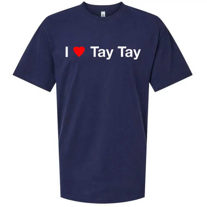 I Heart Tay Tay Sueded Cloud Jersey T-Shirt