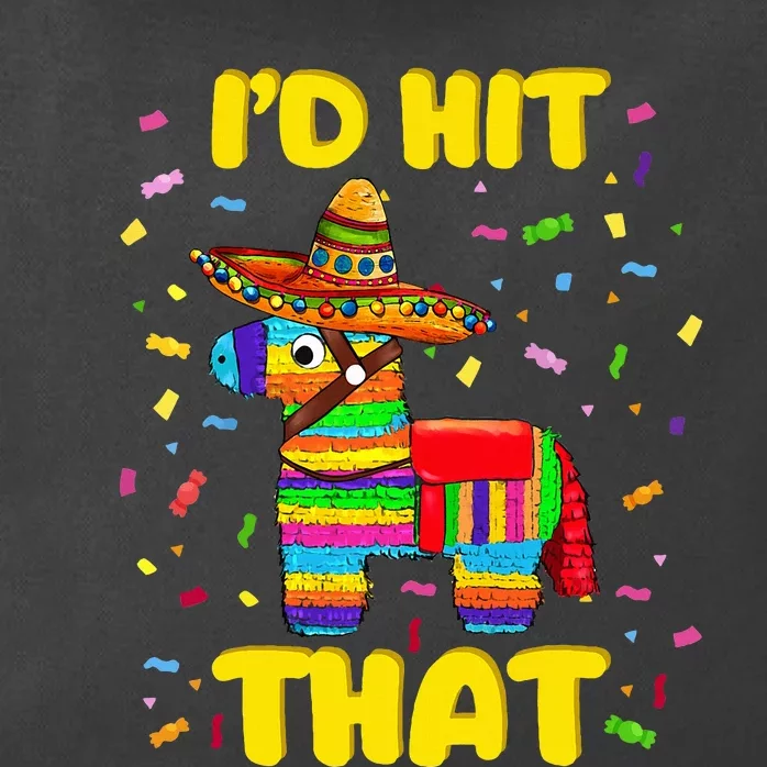 Id Hit That Pinata Pinata Costume Cinco De Mayo Party Zip Tote Bag