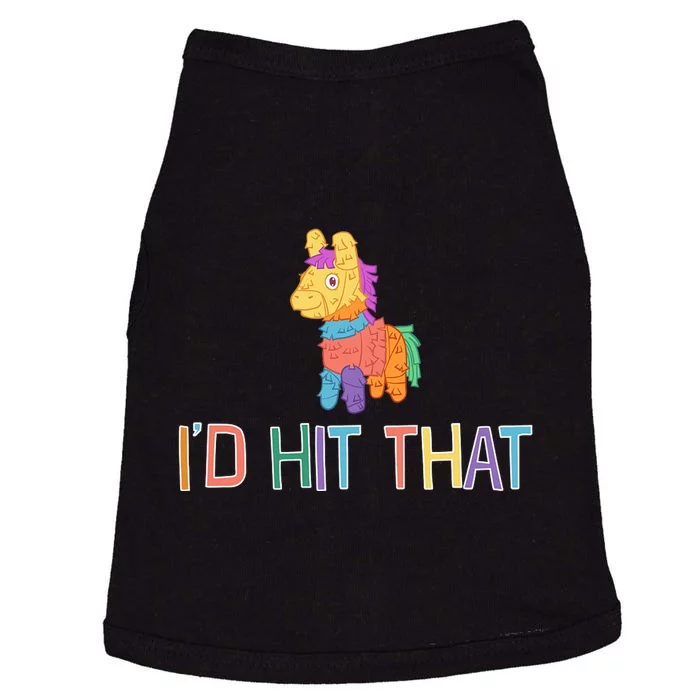 I'd Hit That Pinata Funny Doggie Tank