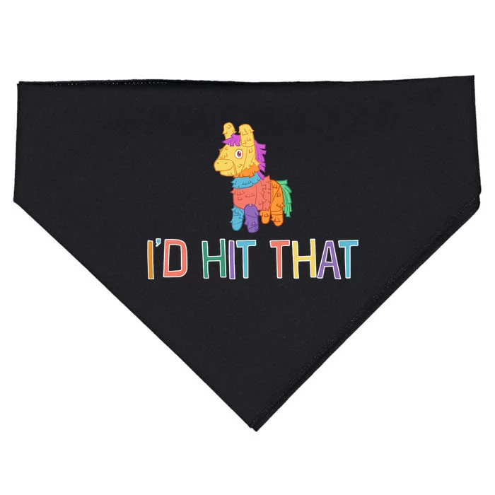 I'd Hit That Pinata Funny USA-Made Doggie Bandana