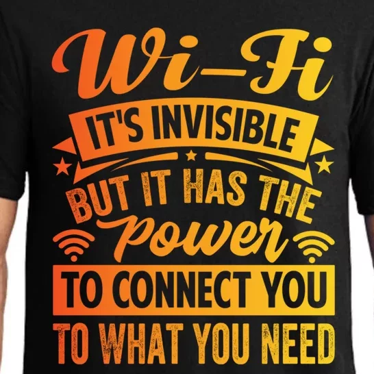 It Has The Power To Connect Funny Gift Pajama Set