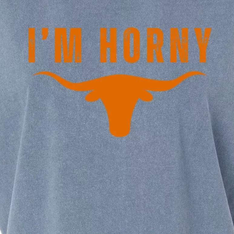 IM Horny Texas Garment-Dyed Women's Muscle Tee