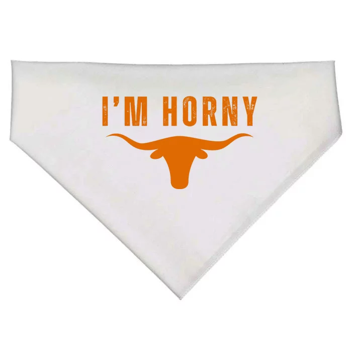 IM Horny Texas USA-Made Doggie Bandana