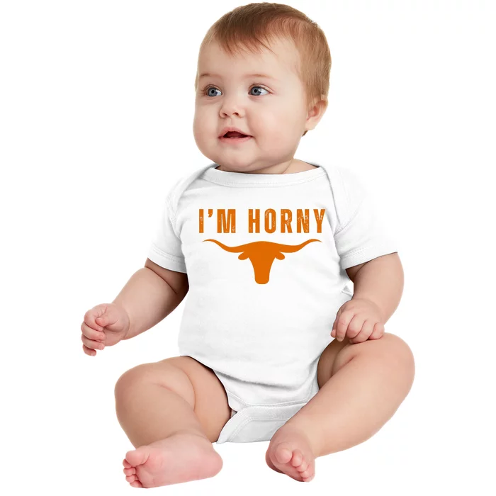 IM Horny Texas Baby Bodysuit