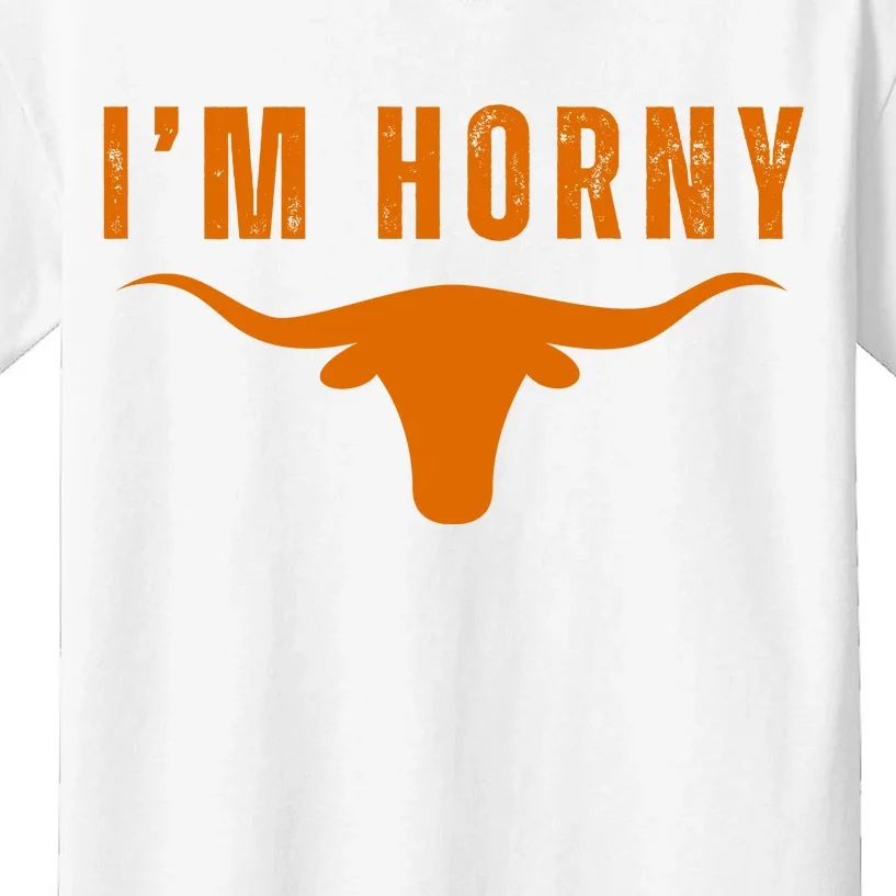 IM Horny Texas Kids T-Shirt