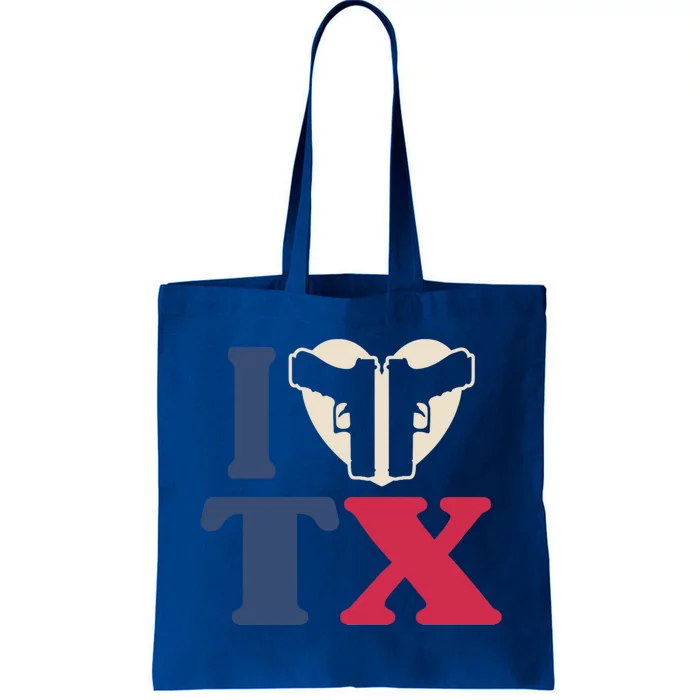 I Heart Texas Tx Love Pro Usa 2nd Adt Pro Gun Gift Tote Bag