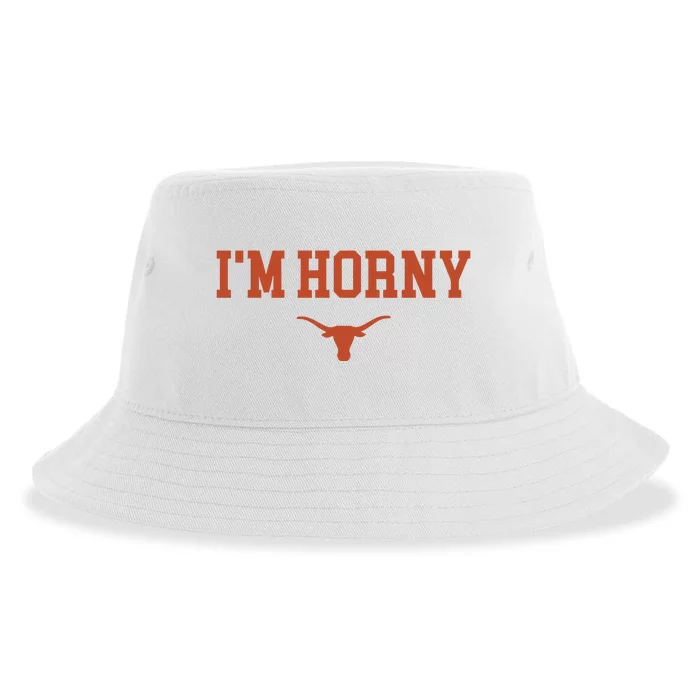 I’M Horny Texas Sustainable Bucket Hat