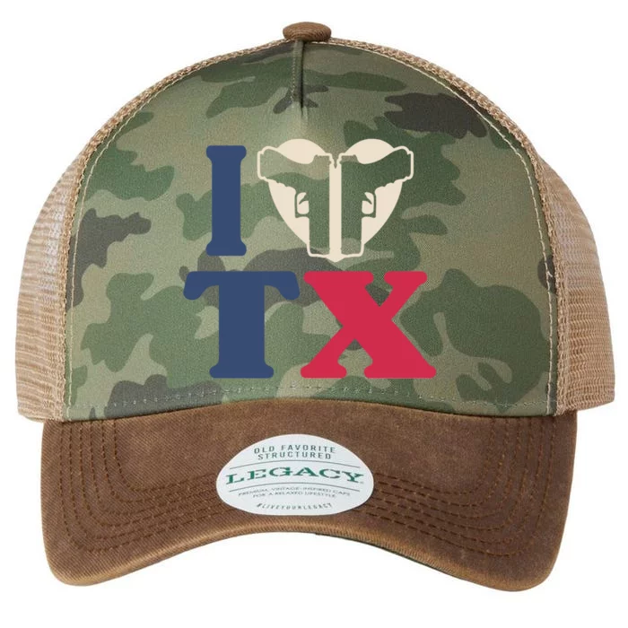 I Heart Texas Tx Love Pro Usa 2nd Adt Pro Gun Great Gift Legacy Tie Dye Trucker Hat