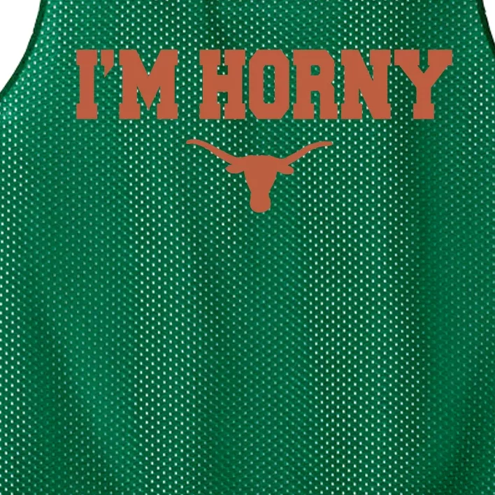 I’m Horny Texas Mesh Reversible Basketball Jersey Tank