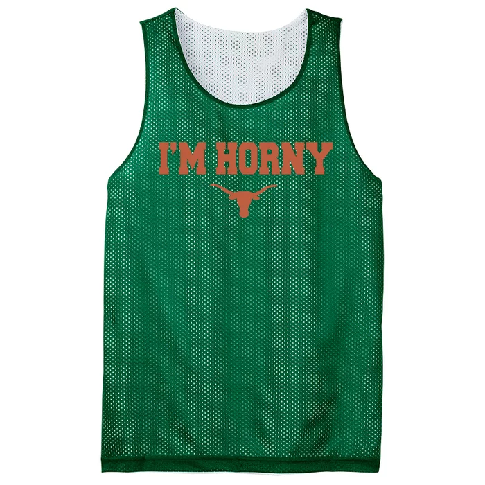 I’m Horny Texas Mesh Reversible Basketball Jersey Tank