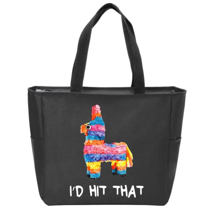 Id Hit That Pinata Cinco De Mayo Party Zip Tote Bag