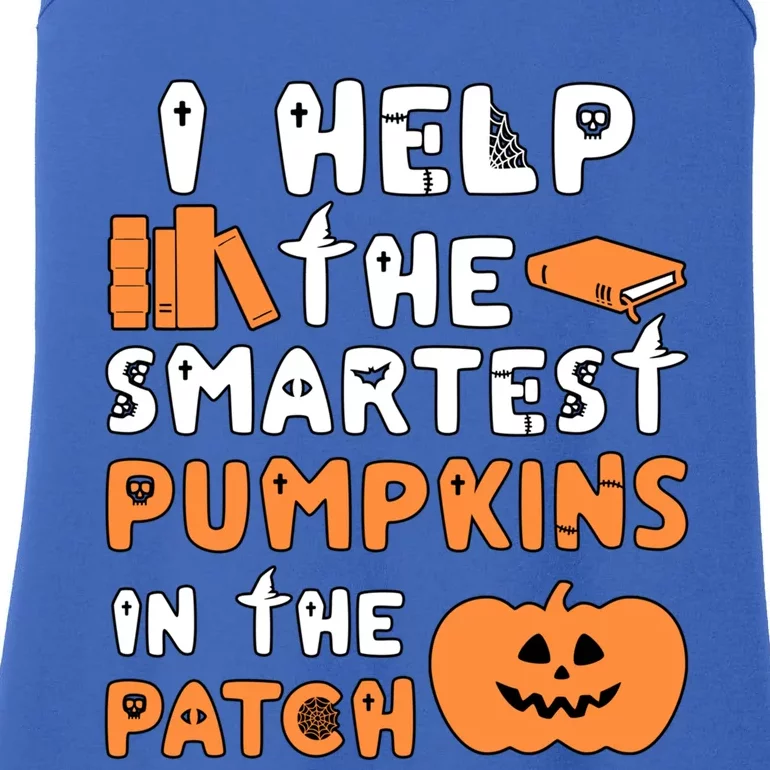 I Help The Smartest Pumpkins In The Patch Gift Ladies Essential Tank