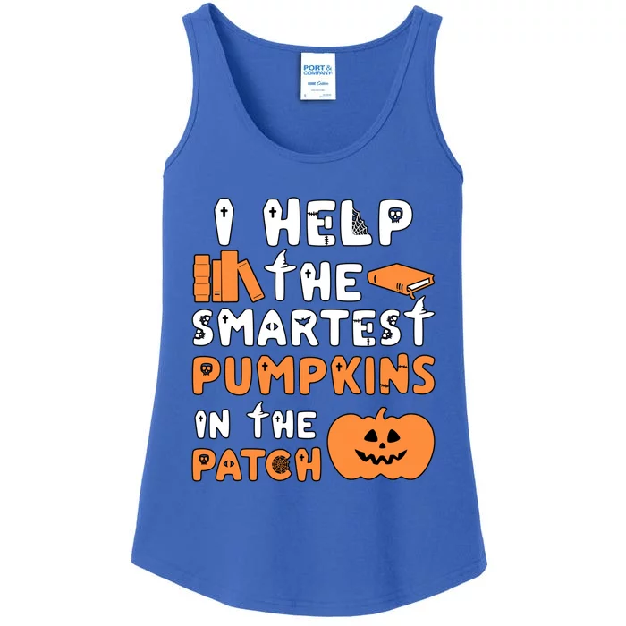 I Help The Smartest Pumpkins In The Patch Gift Ladies Essential Tank