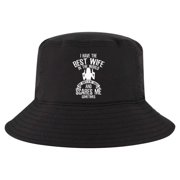 I Have The Best Wife Humor Cool Comfort Performance Bucket Hat