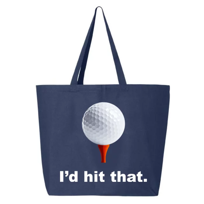 I'd Hit That Funny Golf 25L Jumbo Tote