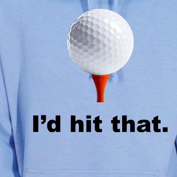 I'd Hit That Funny Golf Unisex Surf Hoodie