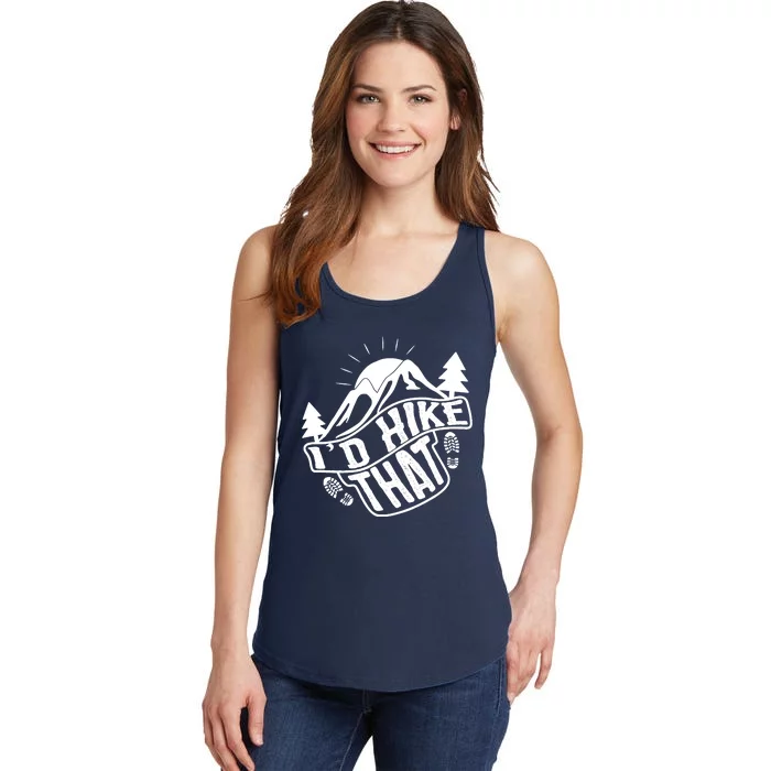 ID Hike That Funny Hiker Ladies Essential Tank