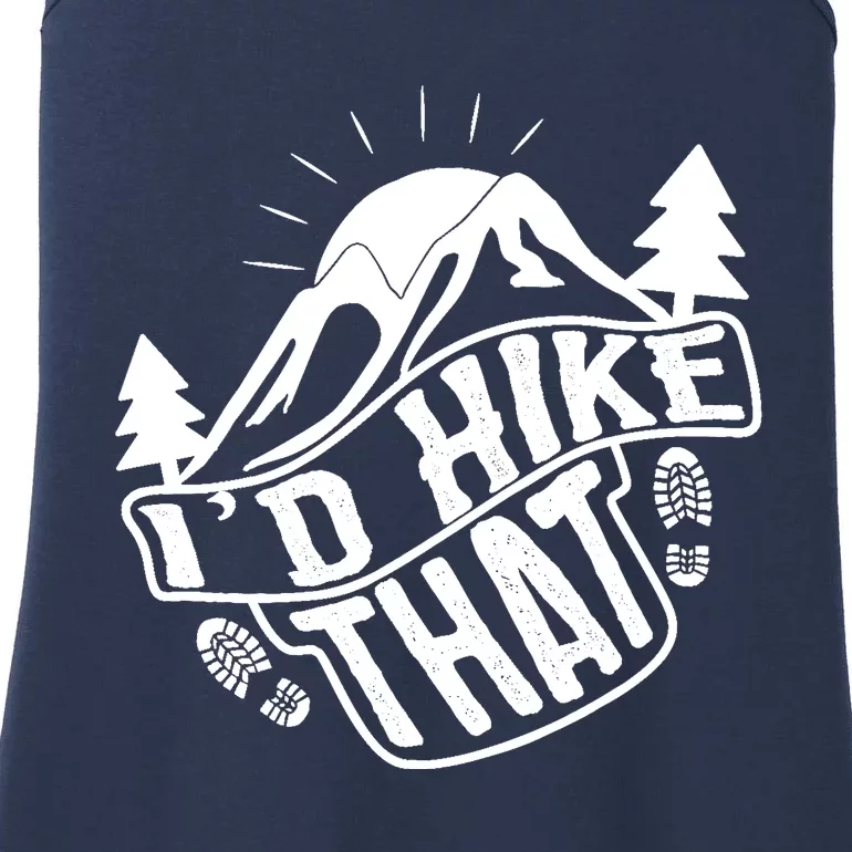 ID Hike That Funny Hiker Ladies Essential Tank