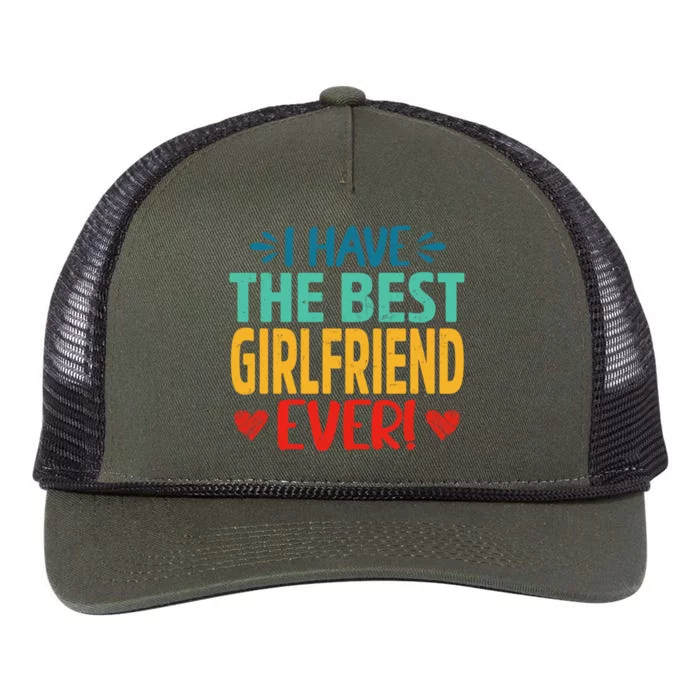 I Have The Best Friend Ever Funny Mom Mama Mother's Day Cute Gift Retro Rope Trucker Hat Cap