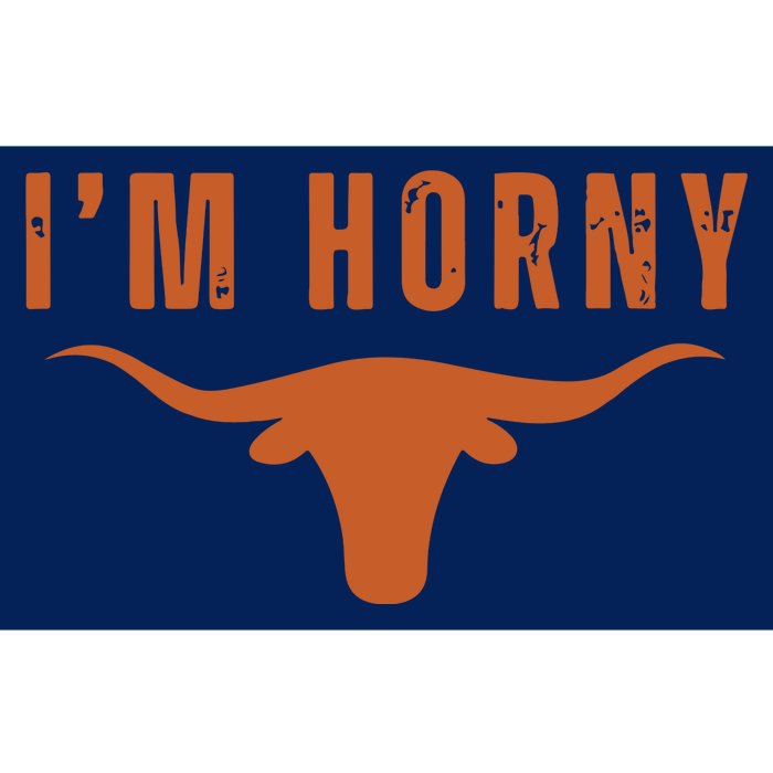 I’M Horny Texas Bumper Sticker