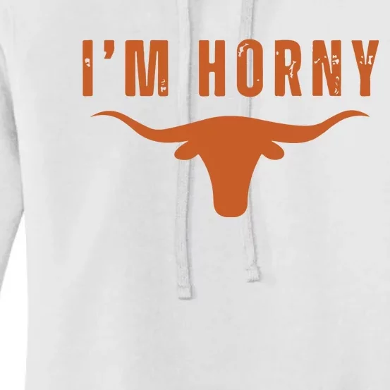 I’M Horny Texas Women's Pullover Hoodie