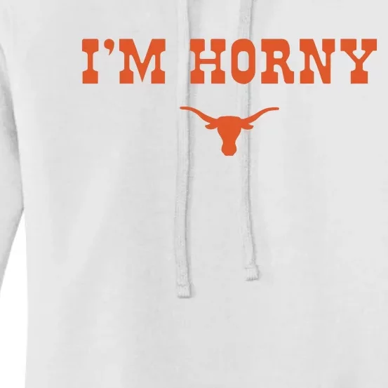 I’m Horny Texas Women's Pullover Hoodie