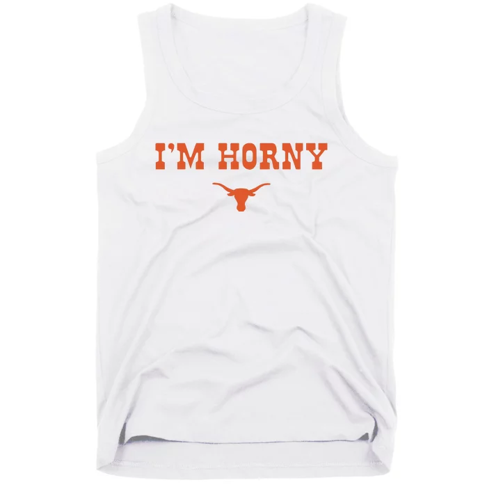 I’m Horny Texas Tank Top