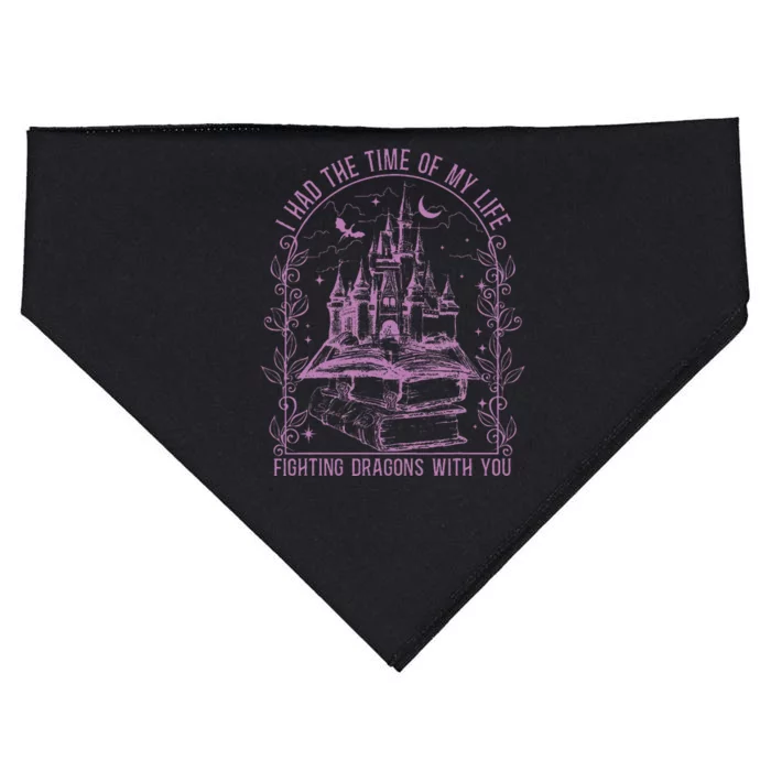 I Had The Time Of My Life Fighting Dragons With You USA-Made Doggie Bandana