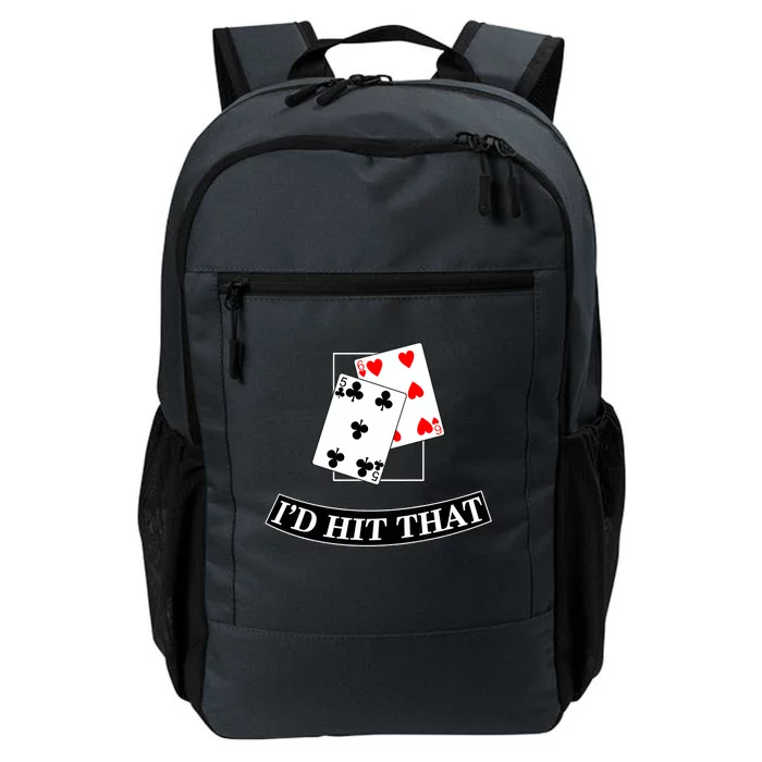 ID Hit That Black Jack Daily Commute Backpack