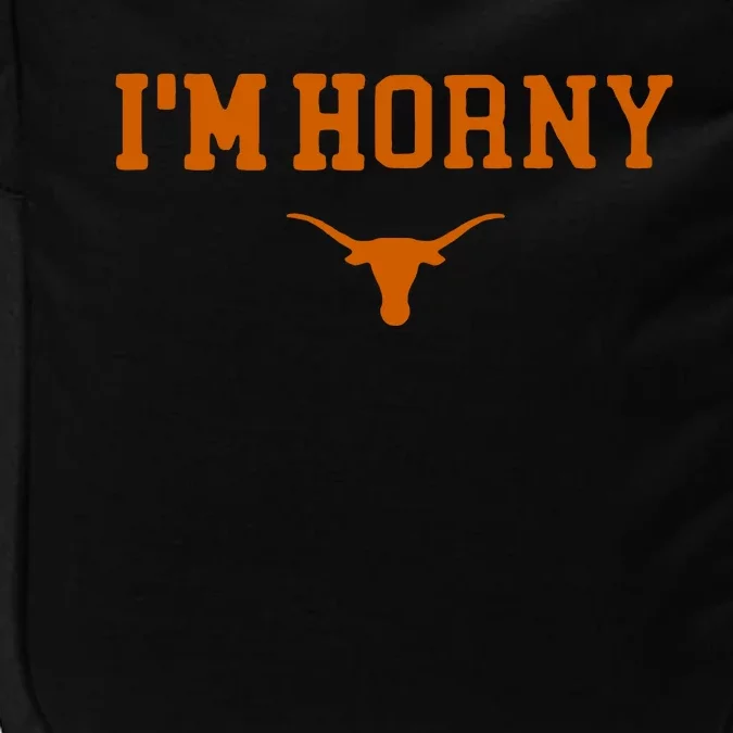 I’m Horny Texas Impact Tech Backpack