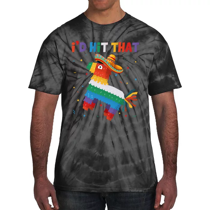 ID Hit That Funny Cinco De Mayo Graphic Tie-Dye T-Shirt