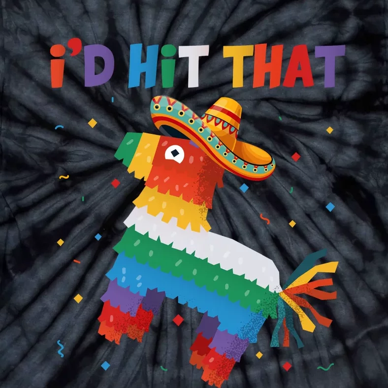 ID Hit That Funny Cinco De Mayo Graphic Tie-Dye T-Shirt