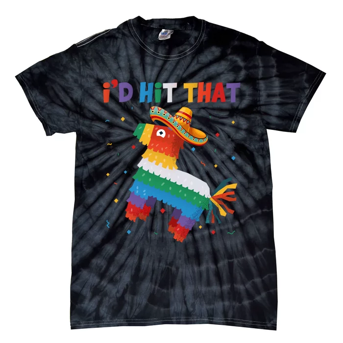 ID Hit That Funny Cinco De Mayo Graphic Tie-Dye T-Shirt