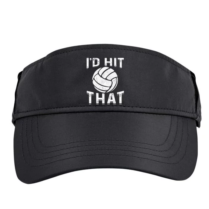 Id Hit That Summer Beach Volleyball Adult Drive Performance Visor