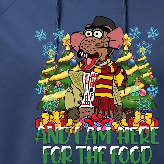 I’M Here To Tell You The Story Rat Muppets Xmas Lights Performance Fleece Hoodie