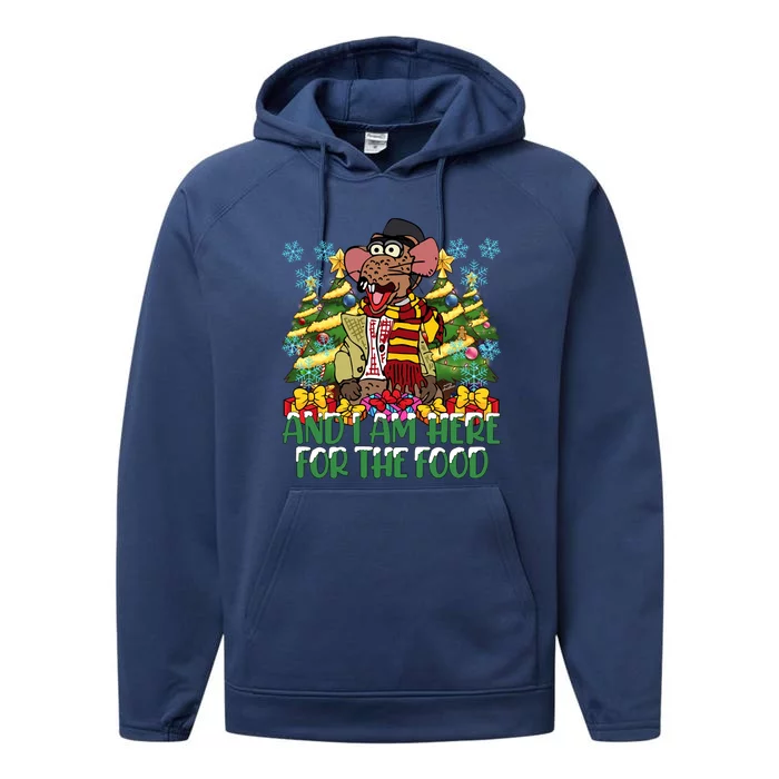 I’M Here To Tell You The Story Rat Muppets Xmas Lights Performance Fleece Hoodie