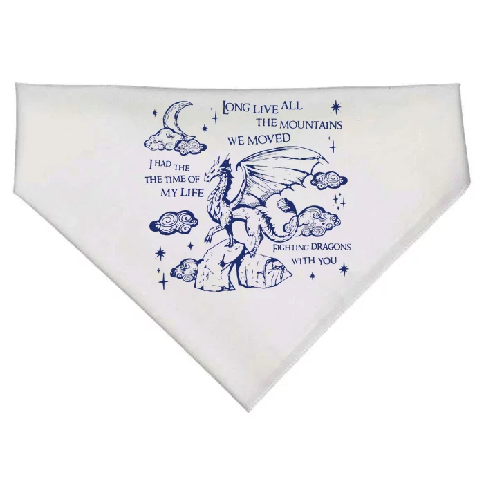 I Had The Time Of My Life Fighting Dragons With You USA-Made Doggie Bandana