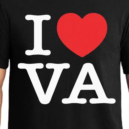 I Heart VA Love Virginia Pajama Set