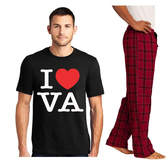 I Heart VA Love Virginia Pajama Set