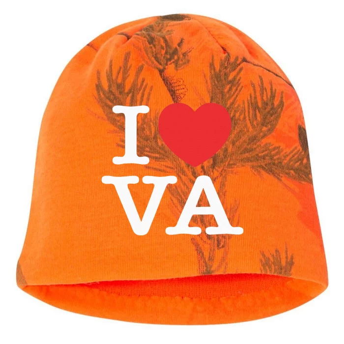 I Heart VA Love Virginia Kati - Camo Knit Beanie