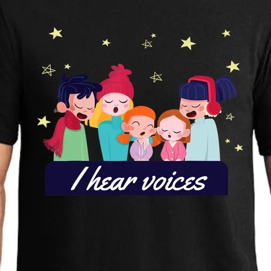 I Hear Voices Choir Singer Pajama Set